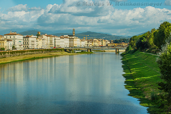 River Arno in Florence, Italy 2