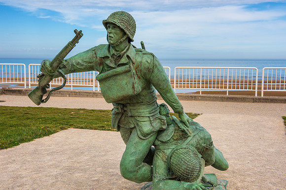 2 Normandy Beach, Ever Forward, Normandy, France