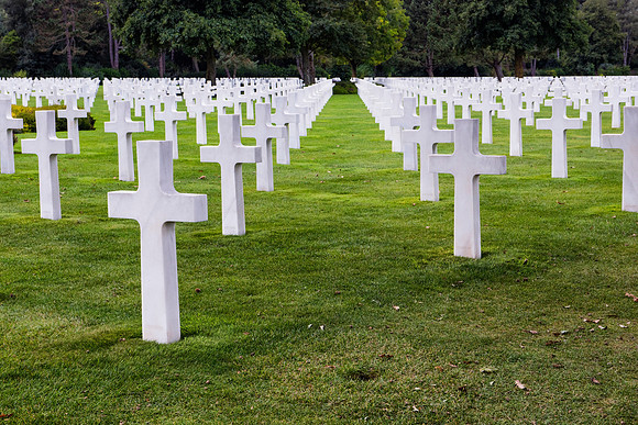 1 Normandy Cemetery and Memorial, France 2