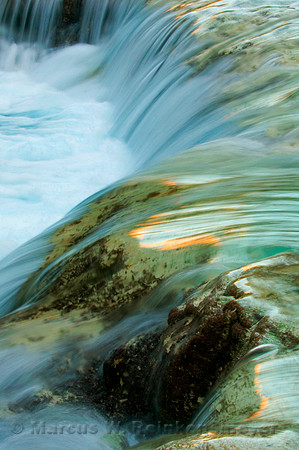 Havasu Falls and Canyon Wall Reflections 3,  Arizona