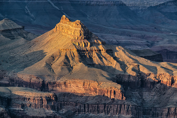 Afterglow, Grand View, Grand Canyon AZ 1